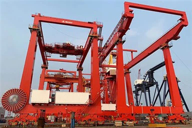 Ship To Shore Crane STS uppbygging og hlutar